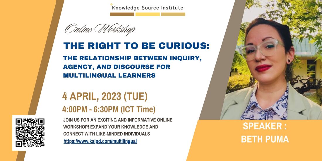 advertisement to a Knowledge Source Institute workshop called The Right to Be Curious